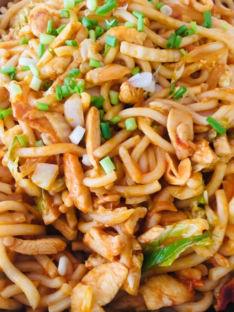 Udon Sauté Au Poulet